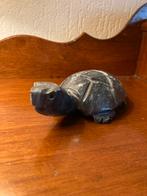 Stenen Schildpad Beeld, Tuin en Terras, Tuinbeelden, Ophalen, Zo goed als nieuw, Steen, Dierenbeeld