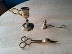 Antieke kaarsaccessoires, Antiek en Kunst, Ophalen of Verzenden, Koper of Brons