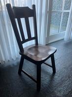Houten stoelen, Ophalen, Bruin, Zo goed als nieuw, Vier