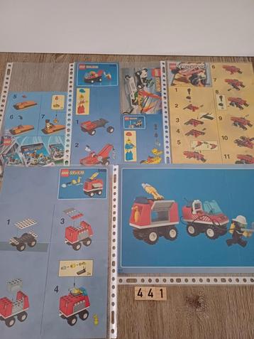 Lego Oude Bouwbeschrijvingen  beschikbaar voor biedingen