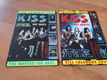 Kiss Ace Frehley 2 Strike Kalenders Gene Simmons Peter Criss beschikbaar voor biedingen