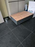 Salontafel met verhoging & opbergruimte, Ophalen, Gebruikt, 50 tot 100 cm, 50 tot 100 cm