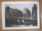 Willem Witsen Leidsegracht, Antiek en Kunst, Kunst | Etsen en Gravures, Ophalen of Verzenden
