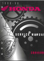 Honda CBR900 RR Service manual 1996 - 1998 (2525z), Motoren, Handleidingen en Instructieboekjes, Honda