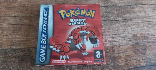 Pokemon Ruby - Nintendo Gameboy Advance, Spelcomputers en Games, Games | Nintendo Game Boy, Zo goed als nieuw, 1 speler, Vanaf 3 jaar