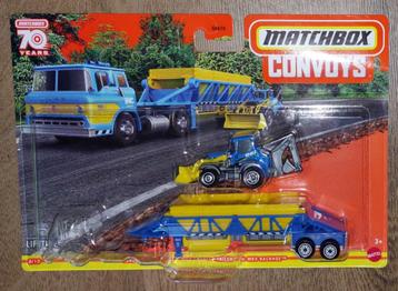 Matchbox Convoys - Backhoe en Gravel Trailer NIET COMPLEET beschikbaar voor biedingen