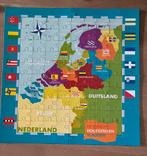 Puzzel van Nederland | Topografie Nederland, Ophalen of Verzenden, Meer dan 50 stukjes, Zo goed als nieuw, 6 jaar of ouder