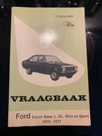 Vraagbaak FORD Escort Base, L, GL, Ghia en Sport 1975-1977, Ophalen of Verzenden