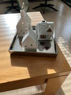 3 witte huisjes voor een kaarsje, Ophalen of Verzenden, Zo goed als nieuw