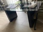 Eettafel glas, Huis en Inrichting, Tafels | Eettafels, Ophalen, Gebruikt, 100 tot 150 cm, 200 cm of meer