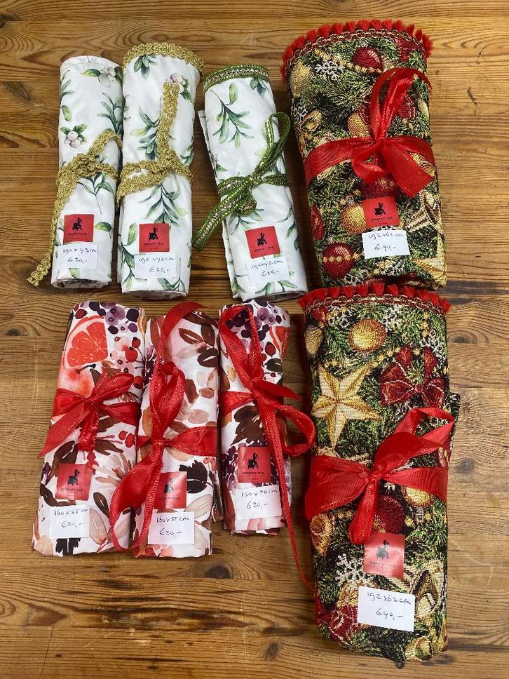 Unieke Kerst tafellopers, Diversen, Kerst, Nieuw, Ophalen of Verzenden