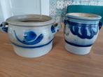 Keulse Potten 2 stuks, Ophalen of Verzenden