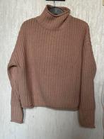 Gebreide coltrui in beige – Maat S, Ophalen of Verzenden, Zo goed als nieuw, Beige