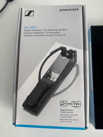 Sennheiser Set 880 - Draadloze TV hoofdtelefoon beschikbaar voor biedingen