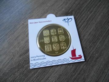Muntmanifestatie 2023 beurspenning 800 jaar Hanzesteden beschikbaar voor biedingen