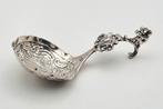 Zilveren roomlepel, Dirk Sakes van der Werf, Sneek, ca. 1790, Antiek en Kunst, Ophalen of Verzenden