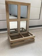 Plantenbakje met spiegel, Tuin en Terras, Bloembakken en Plantenbakken, Tuin, Gebruikt, Minder dan 30 cm, Minder dan 60 cm