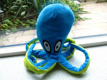 Octopus inktvis van IKEA Korall Blackfish zacht velours beschikbaar voor biedingen