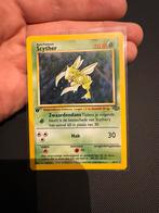 Scyther Holo First edition Jungle Dutch/ Nederlands Pokemon, Ophalen of Verzenden, Zo goed als nieuw