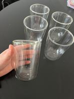 Dubbelwandige glazen, Verzamelen, Glas en Borrelglaasjes, Ophalen of Verzenden, Zo goed als nieuw, Bierglas