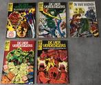 DE VIER VERDEDIGERS - HIP COMICS - 5 EXEMPLAREN - 1968 en 19, Boeken, Meerdere comics, Ophalen of Verzenden, Zo goed als nieuw