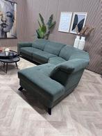 ZGAN Santiago Hoekbank Elektrische - Forrest Groen -, Huis en Inrichting, Banken | Bankstellen, 250 tot 300 cm, Industrieel modern japandi scandi groen hoekbank elektrische