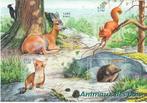 Frankrijk postzegelvelletje Dieren Uitgave 2001, Verzenden