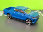 Majorette 292k - Toyota Hilux Revo [blauw] 1/58, Ophalen of Verzenden, Gebruikt, Auto