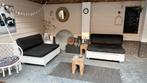Loungebank Hout & Redzipper vtwonen model, Ophalen, Gebruikt, Tweepersoons, 75 tot 100 cm