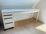 IKEA Micke bureau en ladeblok op wielen (eventueel 2x), Gebruikt, Ophalen