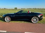 Jaguar F-type 3.0 V6 SC 280KW S Cabrio AUT 2014 Zwart, Auto's, Jaguar, Automaat, Euro 5, Achterwielaandrijving, F-type