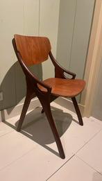 Vintage  Arne Hovmand Olsen 1950 teak chair, Antiek en Kunst, Ophalen