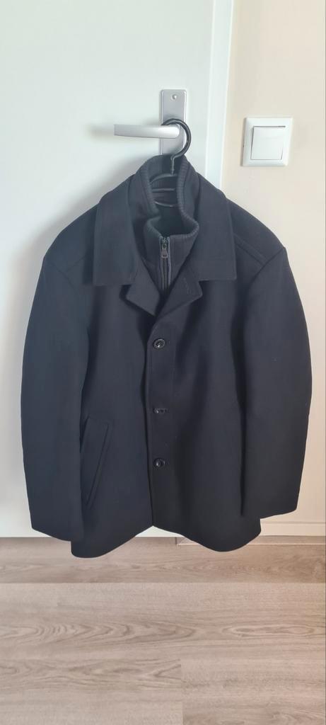 Hugo Boss Winterjas Cashmere Wol Maat 46 Zwart, Kleding | Heren, Jassen | Winter, Gedragen, Maat 46 (S) of kleiner, Zwart, Ophalen of Verzenden