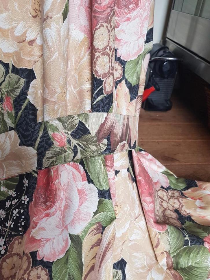 Gordijnen floral verduisterend floral bloem 172 236 embrasse, Huis en Inrichting, Stoffering | Gordijnen en Lamellen, Zo goed als nieuw