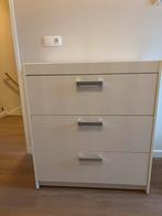 Witte Commode - Babypark Collectie Ralph, Kinderen en Baby's, Kinderkamer | Commodes en Kasten, Ophalen, 50 tot 70 cm, Zo goed als nieuw