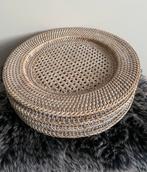 Rieten borden onderzetters, Huis en Inrichting, Woonaccessoires | Onderzetters, Ophalen of Verzenden, Zo goed als nieuw, Bord