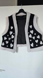 Vera moda Gilet met Hartjes - Maat XL, Kleding | Dames, Bodywarmers, Vera moda, Zwart, Maat 46/48 (XL) of groter, Ophalen of Verzenden