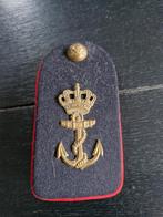 Korps Mariniers     schouder epaulet, Embleem of Badge, Nederland, Ophalen of Verzenden, Marine