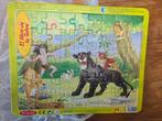 Puzzel Jungle Book, Spaans., Ophalen of Verzenden, Meer dan 50 stukjes, Zo goed als nieuw, 4 tot 6 jaar