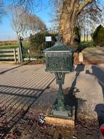 Gietijzeren brievenbus, Ophalen, Gebruikt, IJzer, Staande brievenbus
