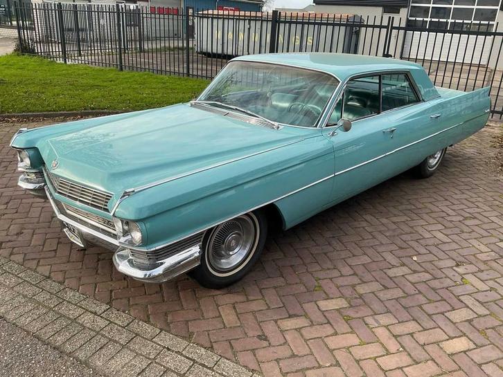 1964 Cadillac Sedan de Ville, Auto's, Oldtimers, Bedrijf, Cadillac, Overige brandstoffen, Sedan, Geïmporteerd, Groen
