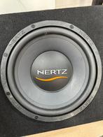 Hertz subwoofer in kist 12 inch, Ophalen, Zo goed als nieuw