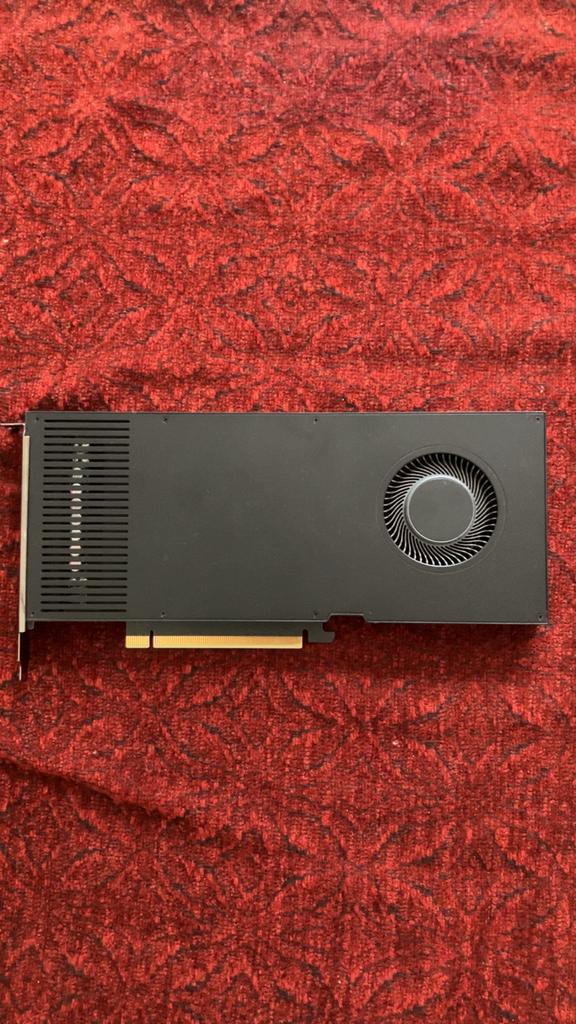 NVIDIA RTX A4000 16GB videokaart, Computers en Software, Videokaarten, Zo goed als nieuw, Nvidia, PCI-Express 4.0, GDDR6, HDMI