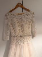 Trouwjurk, Ophalen, Zo goed als nieuw, Wit, Trouwjurk