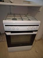 Inventum VFG6020GW Gasfornuis - 6 jaar oud, Witgoed en Apparatuur, Gebruikt, Gas, 85 tot 90 cm, 4 kookzones