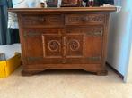 Vintage jaren 50 dressoir met lades en deurtjes, Antiek en Kunst, Ophalen of Verzenden