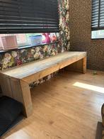 Steigerhouten sidetable / speeltafel, Huis en Inrichting, Ophalen, 100 tot 150 cm, Zo goed als nieuw, 25 tot 50 cm