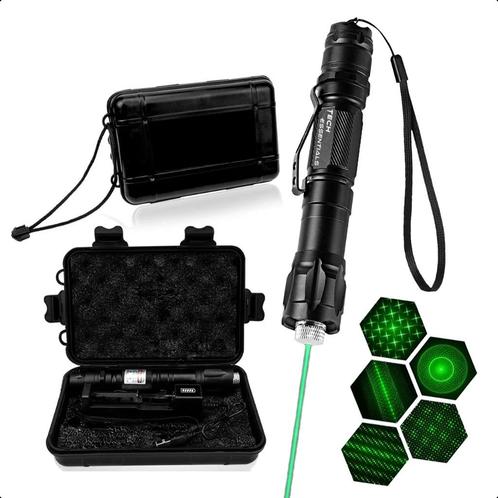 Laserpen Groen - Klasse II - Oplaadbaar - Extra Krachtig, Muziek en Instrumenten, Licht en Laser, Nieuw, Laser, Verzenden
