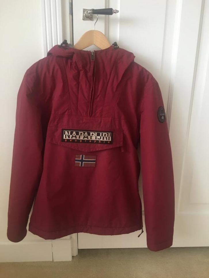 Winterjas van het merk Napapijri, Kleding | Heren, Jassen | Winter, Gedragen, Maat 46 (S) of kleiner, Overige kleuren, Ophalen of Verzenden