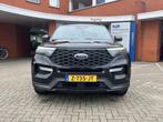 Ford Explorer 3.0 V6 EcoBoost PHEV ST-Line TREKHAAK., Auto's, Ford, Automaat, 14 kWh, Euro 6, Zwart
